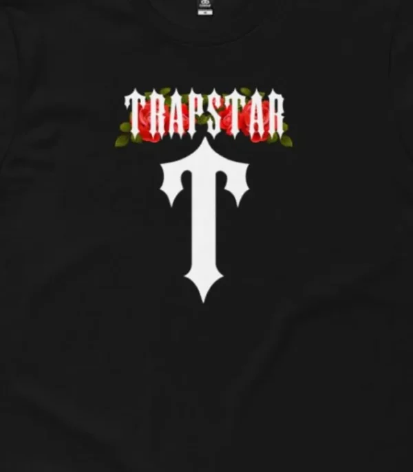 Maglietta T-For Trapstar Rose Nera