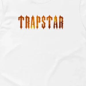 Maglietta Trapstar Fuoco Bianco