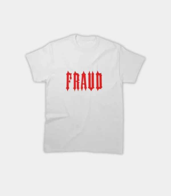Maglietta bianca di Trapstar Fraud