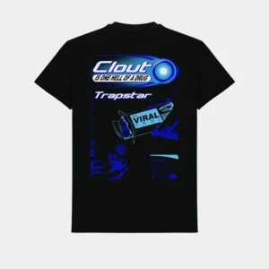 Maglietta nera di Trapstar Clout