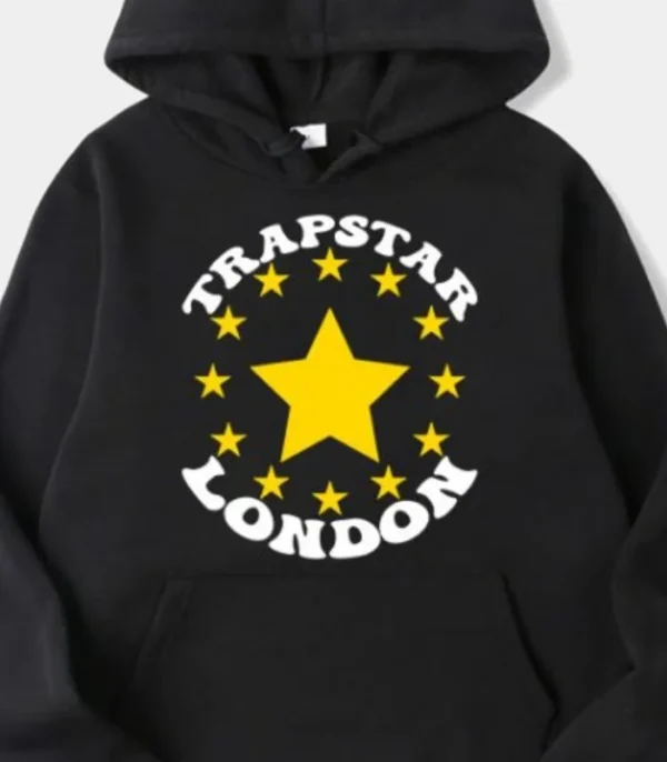 Felpa nera di Trapstar Stars London