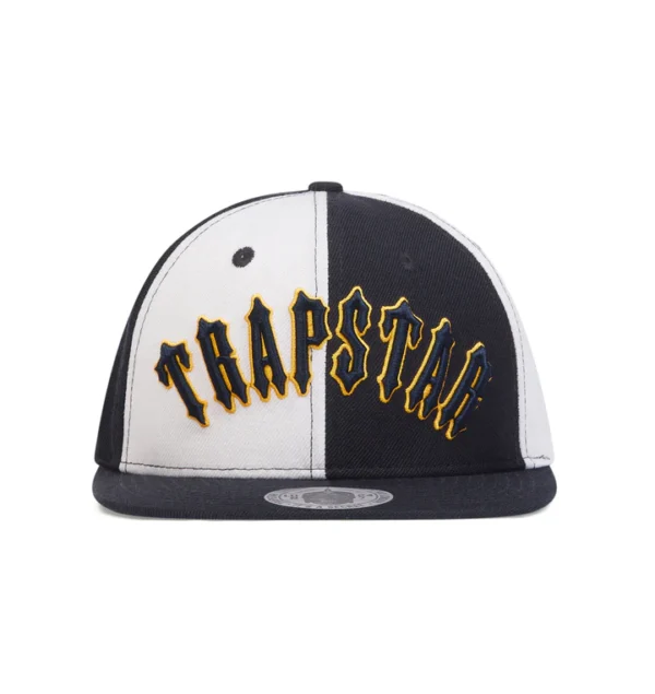 Trapstar Irongate Hat Arch Snapback – Blu marino-Bianco