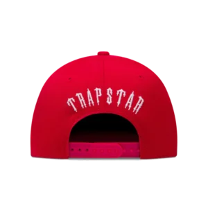 Trapstar Irongate Hat Arch Snapback – ROSSO/BIANCO